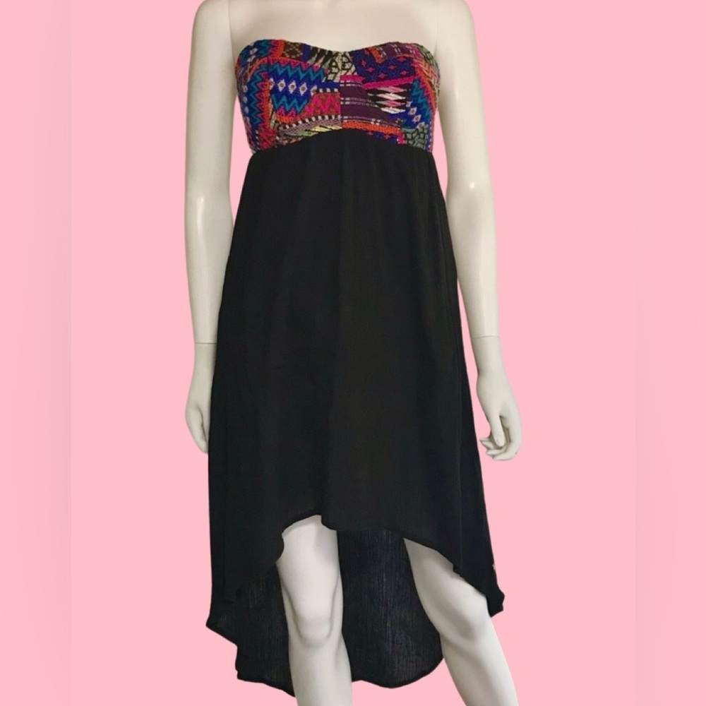 Billabong High Low Colorful Dress or Coverup